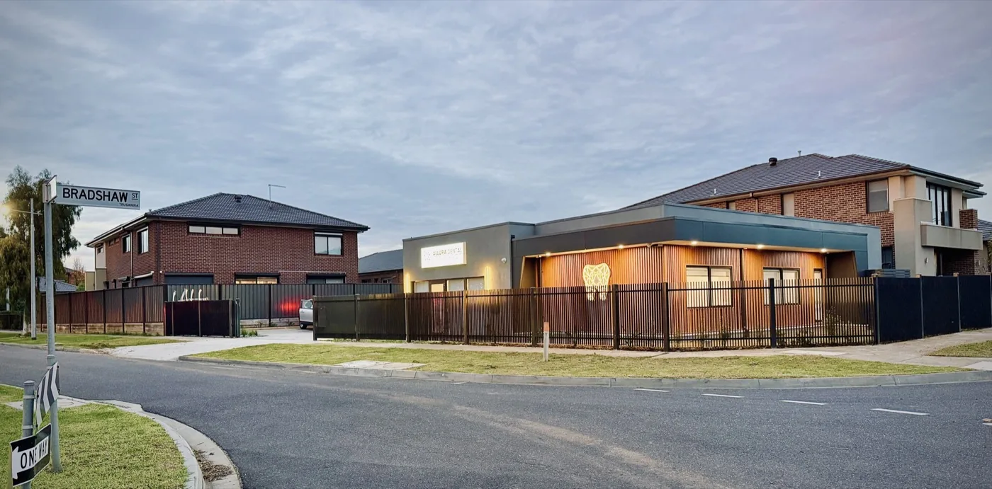 Allura Dental on Bradshaw Street, Truganina, with on-site parking